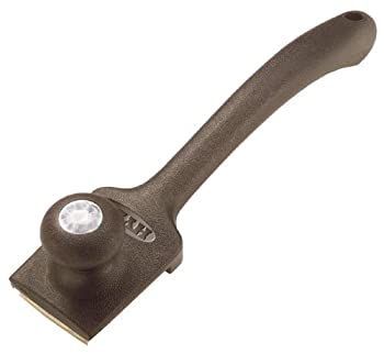 Hyde Tools 10540 2-1/2-Inch 4-Edge Lifetime Scraper with Knob Black and Silver by Hyde Tools