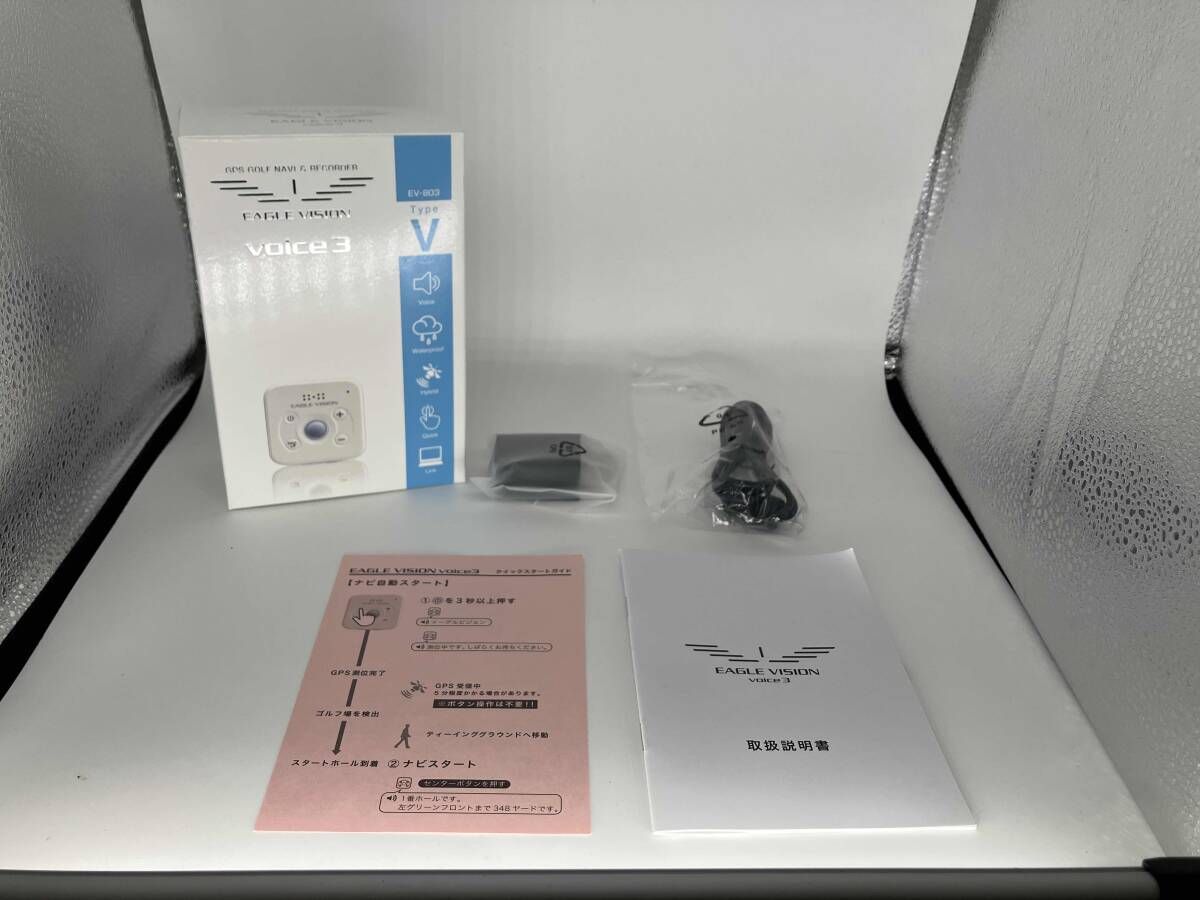 アクセサリー EAGLE VISON voice 3 箱あり 充電ケーブルあり ゴルフ用