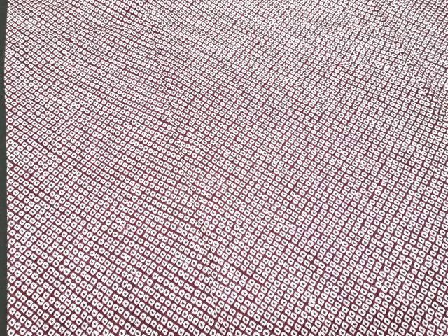 平和屋着物□大変加工の良い総絞り小紋 正絹 逸品 CAAU8362fb