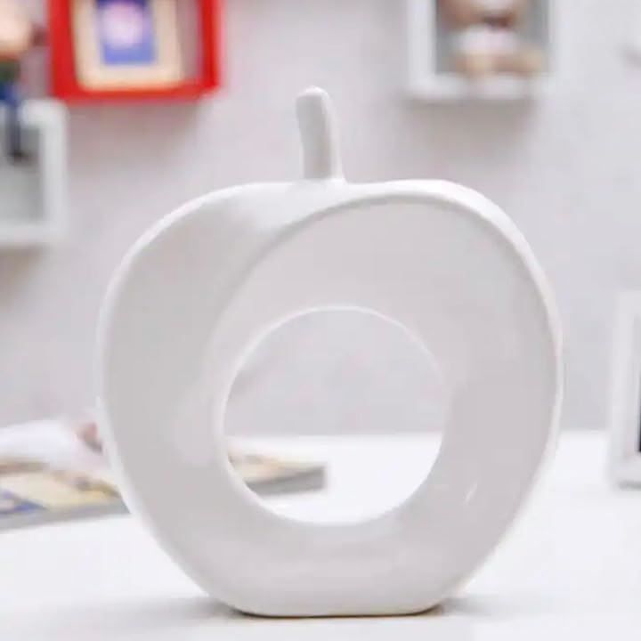 WAN　1　dream アップルアーチ カラーセレクション 全8カラー セラミックプレート 北欧インテリア( ホワイト)