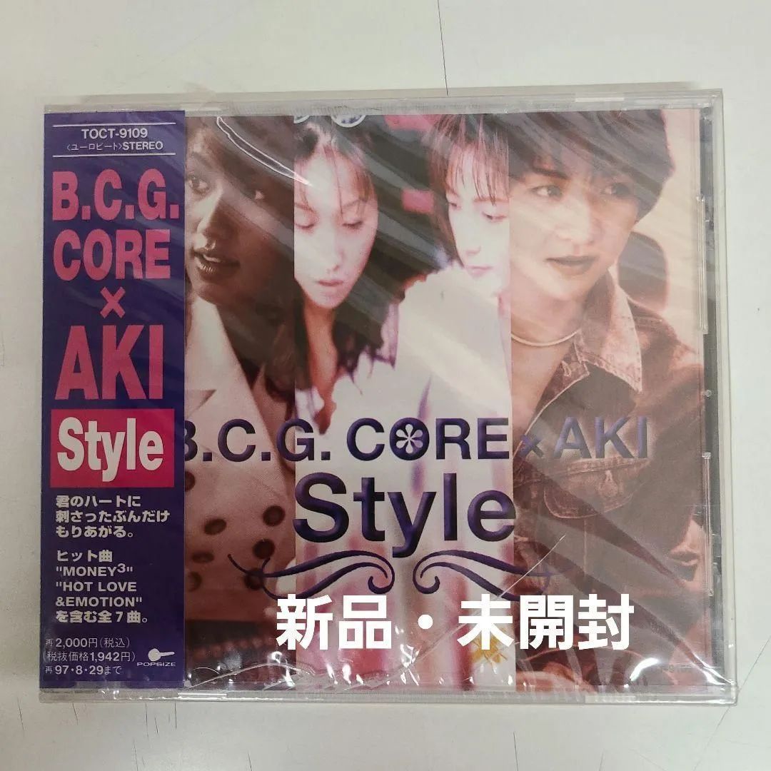 廃盤】 B.C.G.CORE×AKI/スタイル - メルカリ