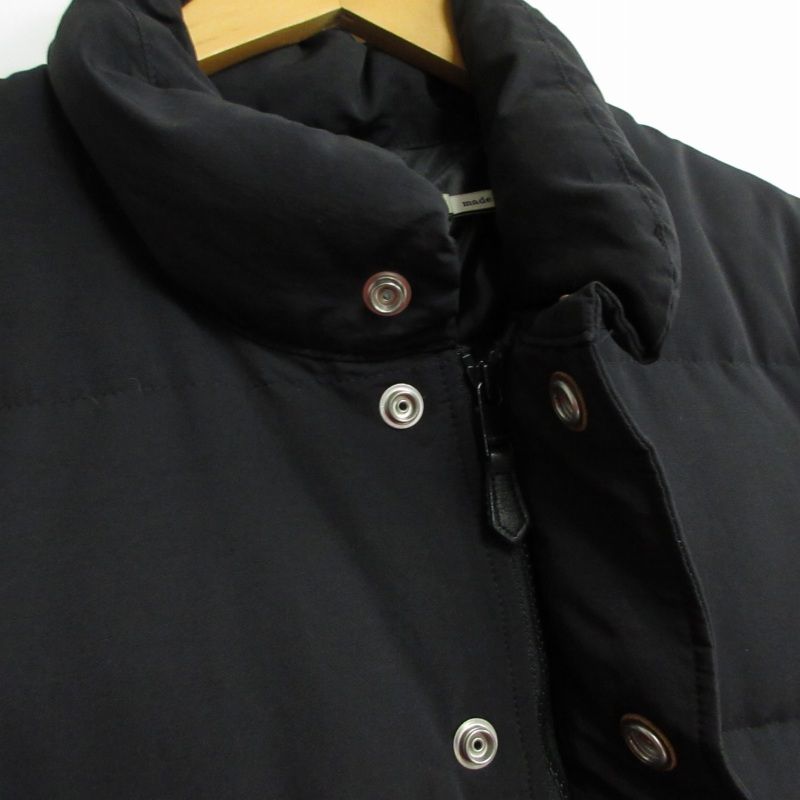 ノンネイティブ nonnative 18AW HIKER DOWN COAT C/N TUSSAH ダウンジャケット スナップボタン 黒 ブラック 1  約Mサイズ NN-JU3404 - メルカリ