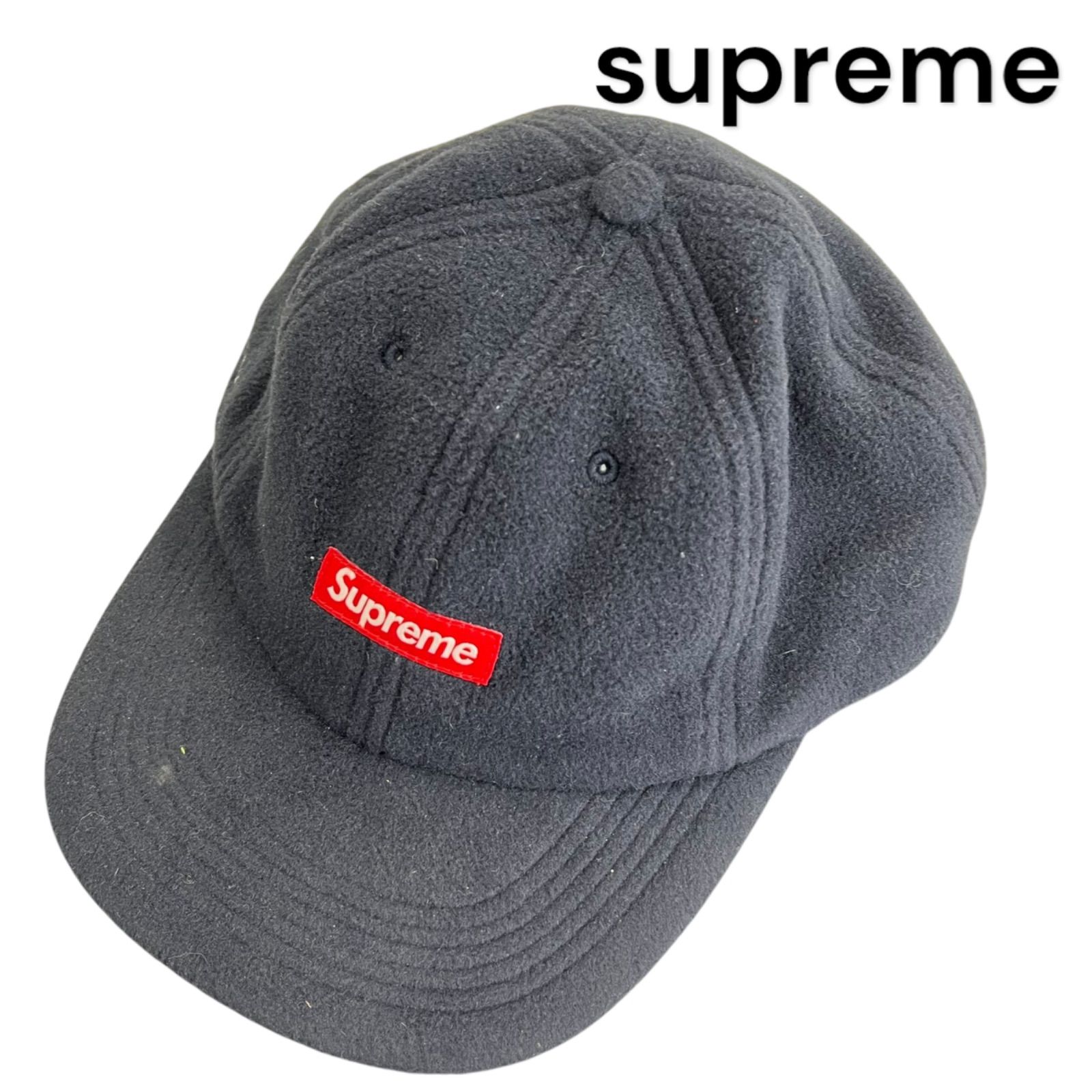 Supreme ポーラテックワッフルスモールボックス6パネル キャップ 花柄