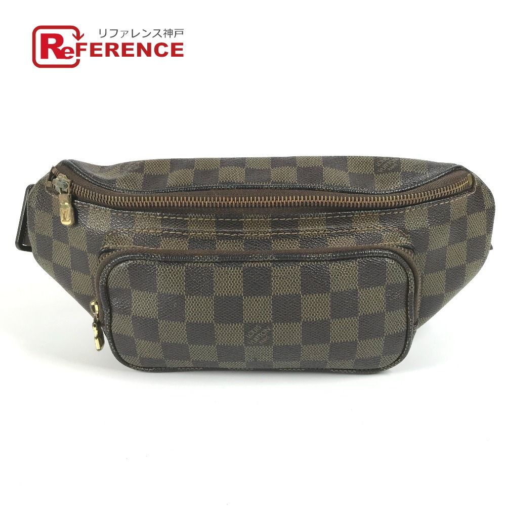 LOUIS VUITTON ルイヴィトン ウエストバッグ バムバッグ メルヴィール N51172 ダミエキャンバス エベヌ ブラウン