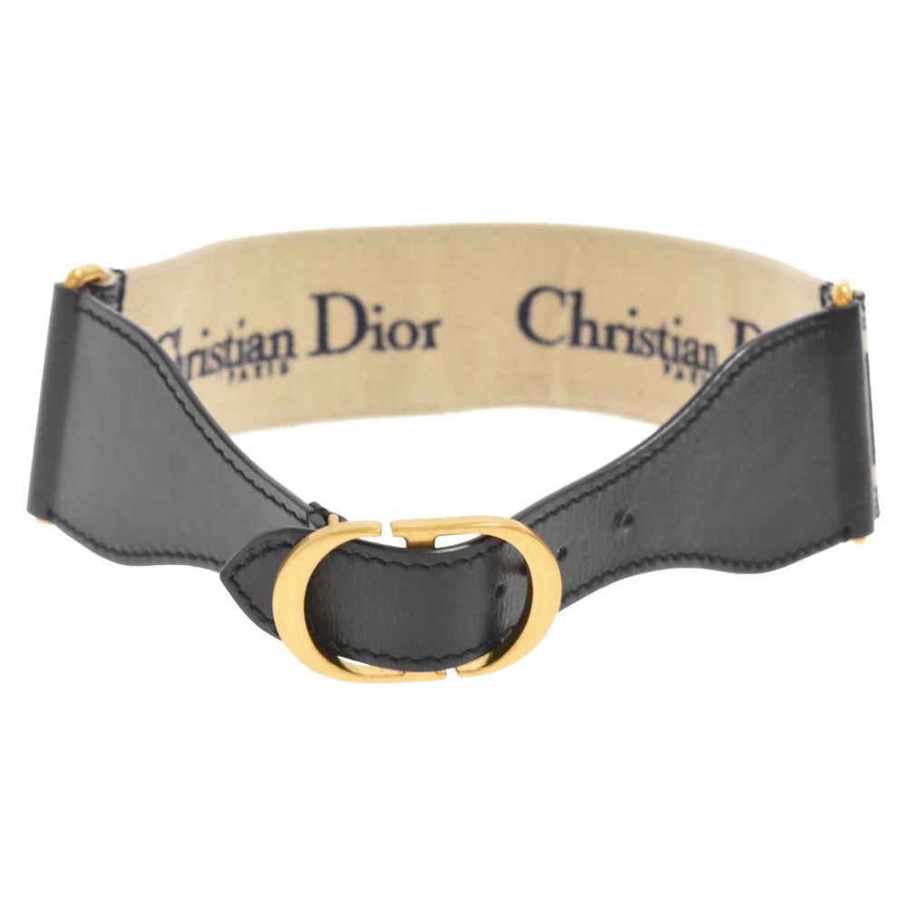 Christian Dior クリスチャンディオール ロゴバックル ベルト - 小物