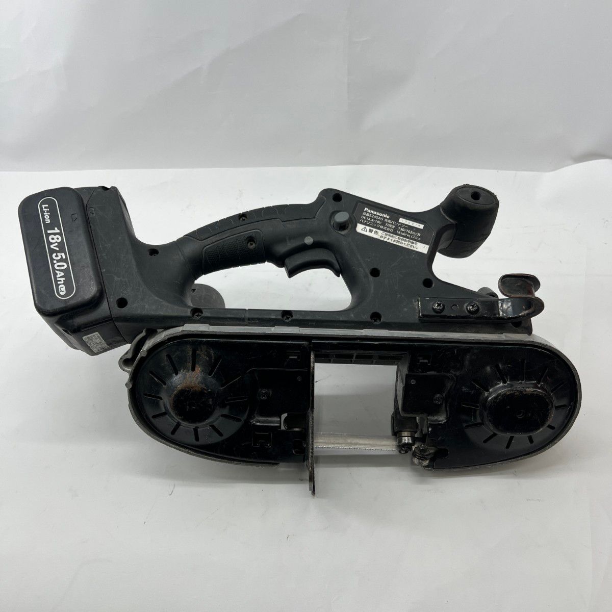 〇〇Panasonic パナソニック 充電式バンドソー EZ45A5 ブラック バッテリー１個付き