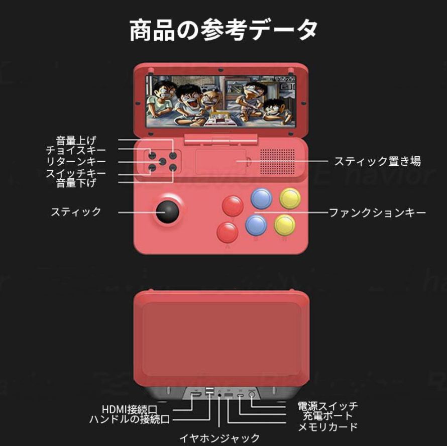 A13ゲーム機 Linuxシステム アーケードゲーム機 レトロゲーム 32G 10 
