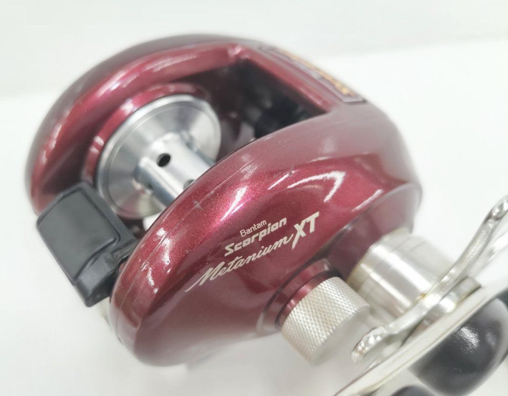 美品 シマノ 赤メタ バンタム スコーピオン メタニウムXT 村田基 美品 シマノ 赤メタ バンタム スコーピオン メタニウムXT 村田基
