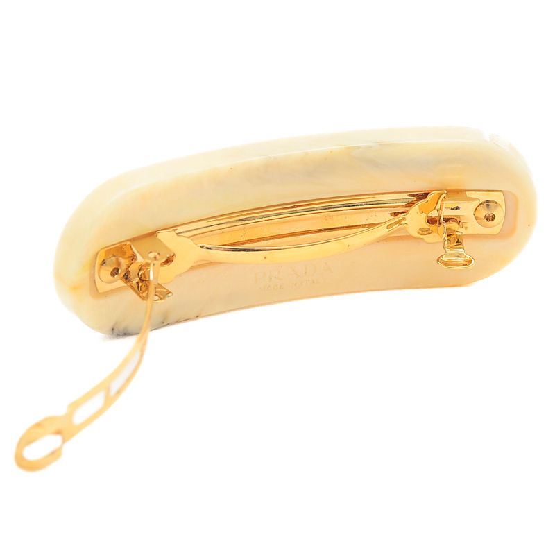 【美品】PRADA プラダ バレッタ プレックス スタッズ ロゴ ヘアクリップ 楽天市場】プラダ PRADA プレックス ヘアクリップ バレッタ