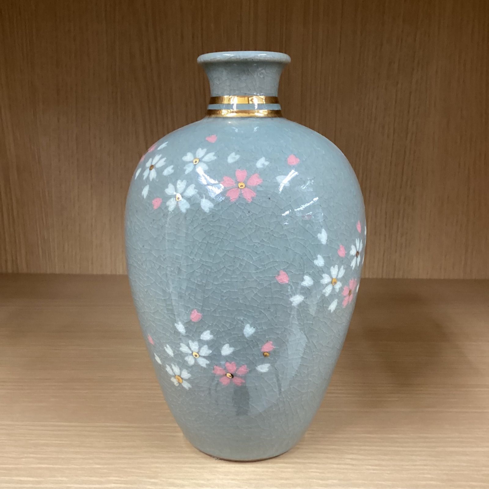 高田焼、雅女、花瓶-