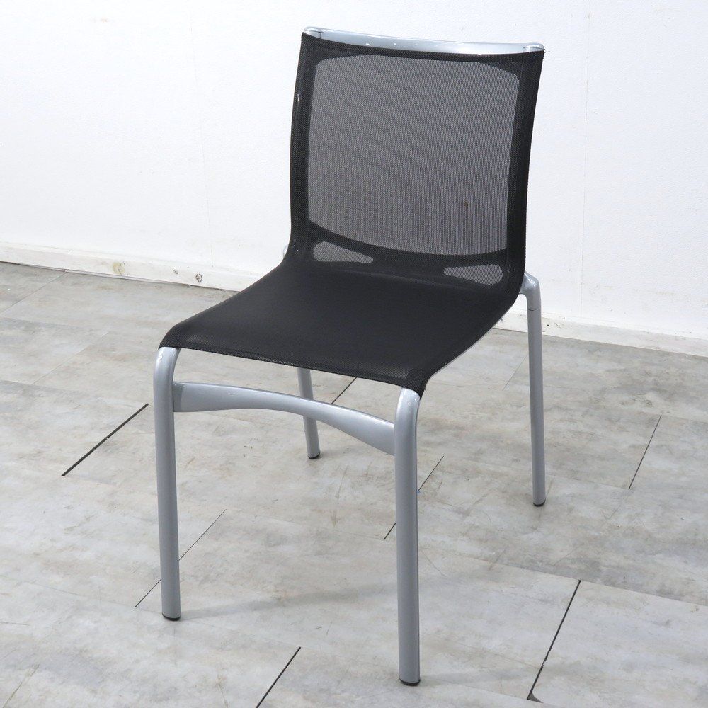 Alias アリアス デザイナーズチェア ダイニングチェア アルベルト・メダ ミーティング ブラック Cassina EG8838 中古オフィス家具