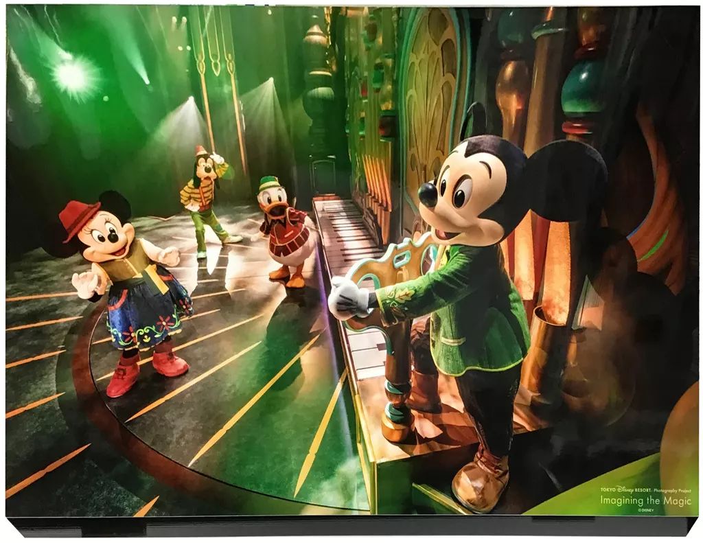 レアディズニーイマジニングザマジックアートパネル魚眼レンズ