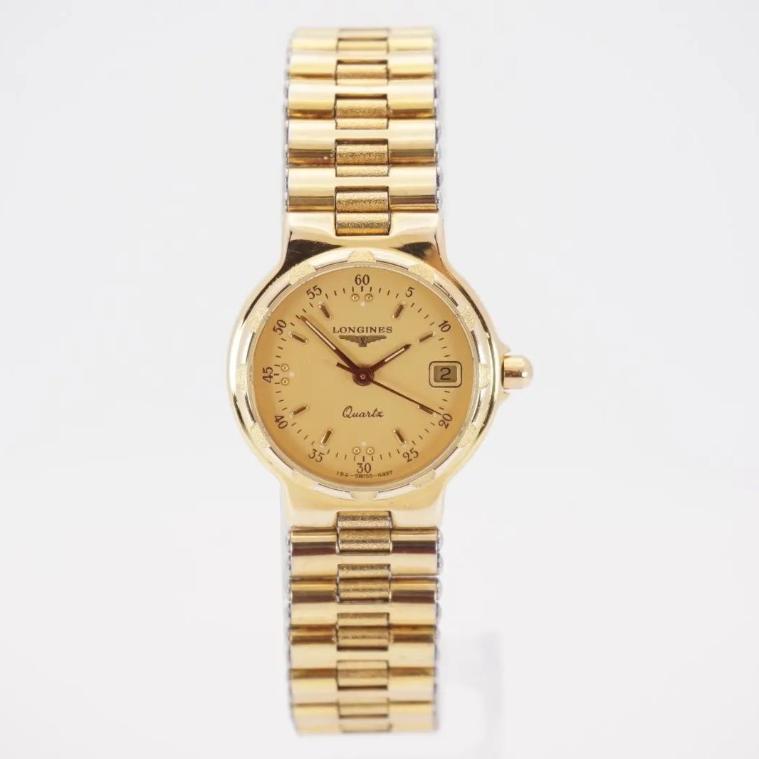 ロンジン LONGINES Conquest 152-SWISS-4937 QUARTZ 動作品 レディース
