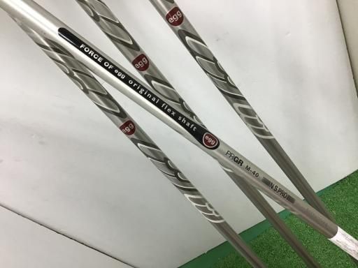  プロギア egg 2013 4 S アイアンセット IR NS PRO FORCE OF フレックスSR メンズ 男性用 右利き 右用 Cランク ゴルフクラブ アイアンセット メンズ