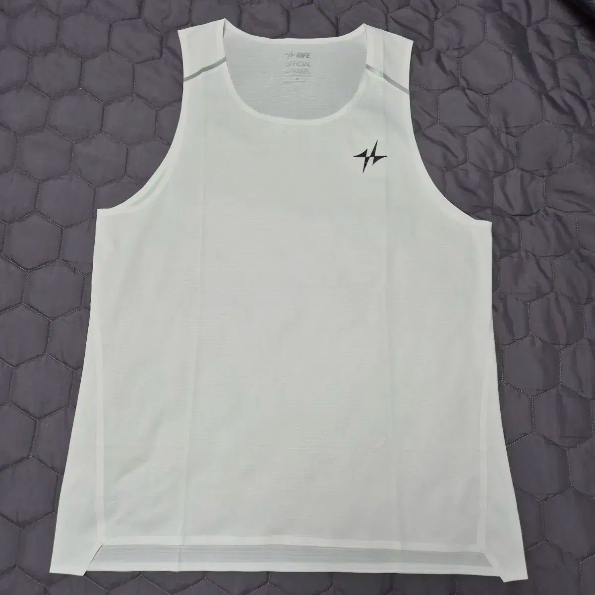 新品 ランニングライフ シングレット 白 XL