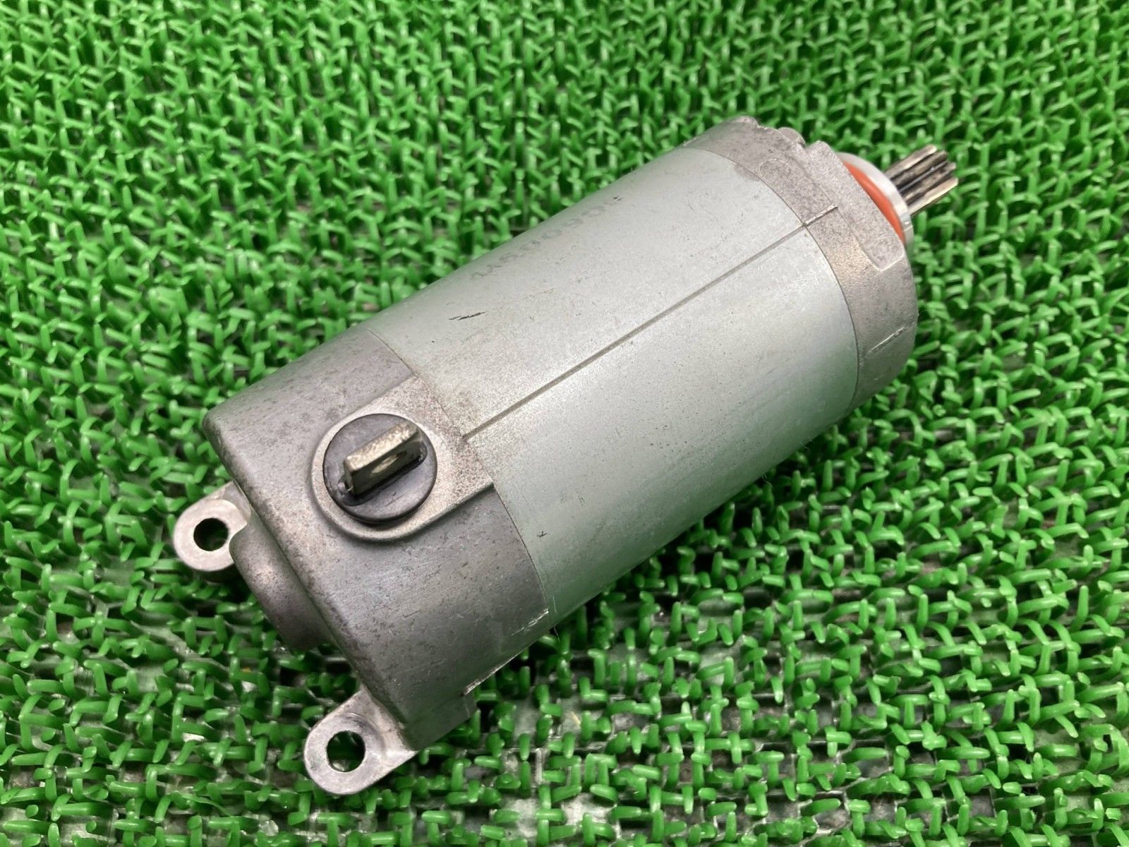 セロー250 セルモーター ヤマハ 純正 バイク 部品 DG17J SEROW250 XT250 tricker スターターモーター 機能的問題なし Ey