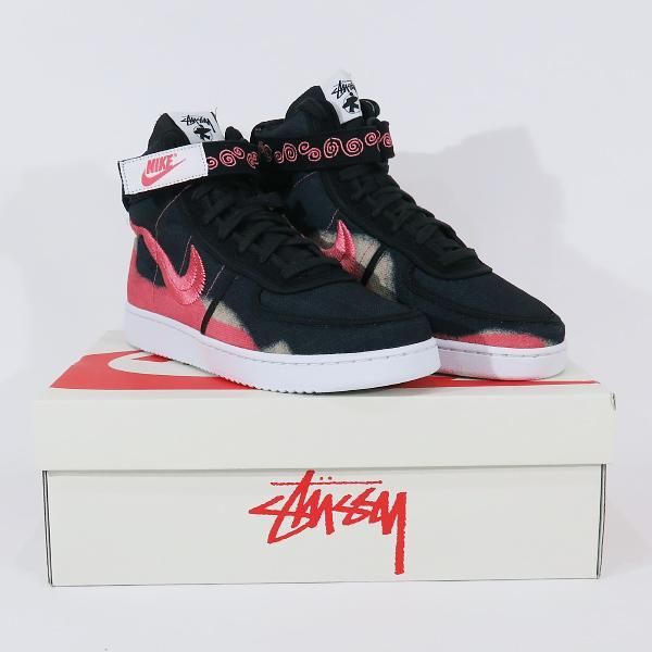 NIKE ナイキ x STUSSY ステューシー x NOMA t.d ノーマティーディー VANDAL SP DX5425 002 バンダル  スペシャル ブラック/コーラル スニーカー シューズ