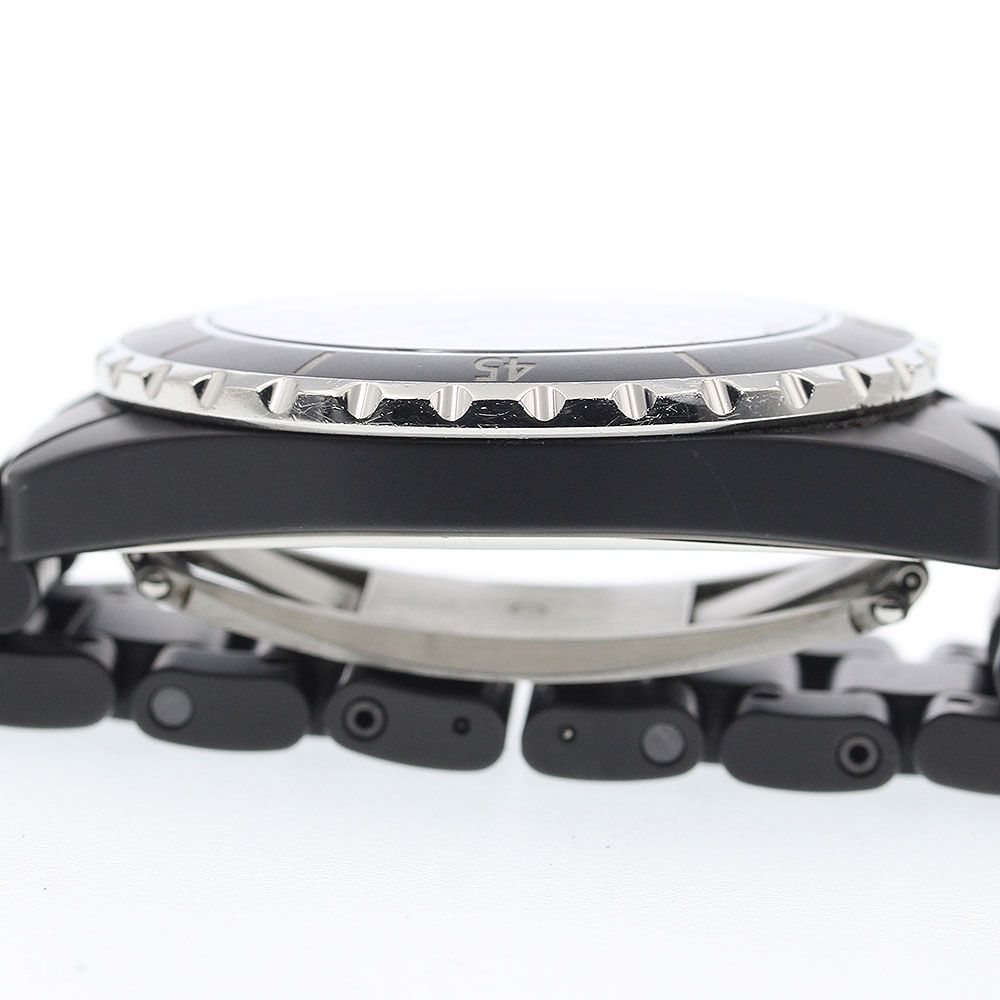 シャネル CHANEL H3131 J12 マットブラック セラミック 42MM 自動巻き