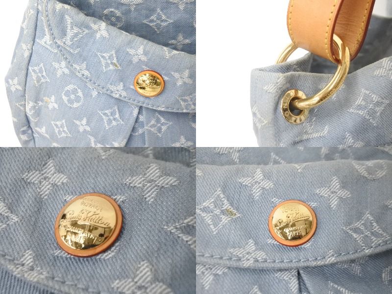 LOUIS VUITTON ルイヴィトン ショルダーバッグ デイリーGM モノグラムデニム ブルークレール M40492 良品 中古 60821 -  メルカリ