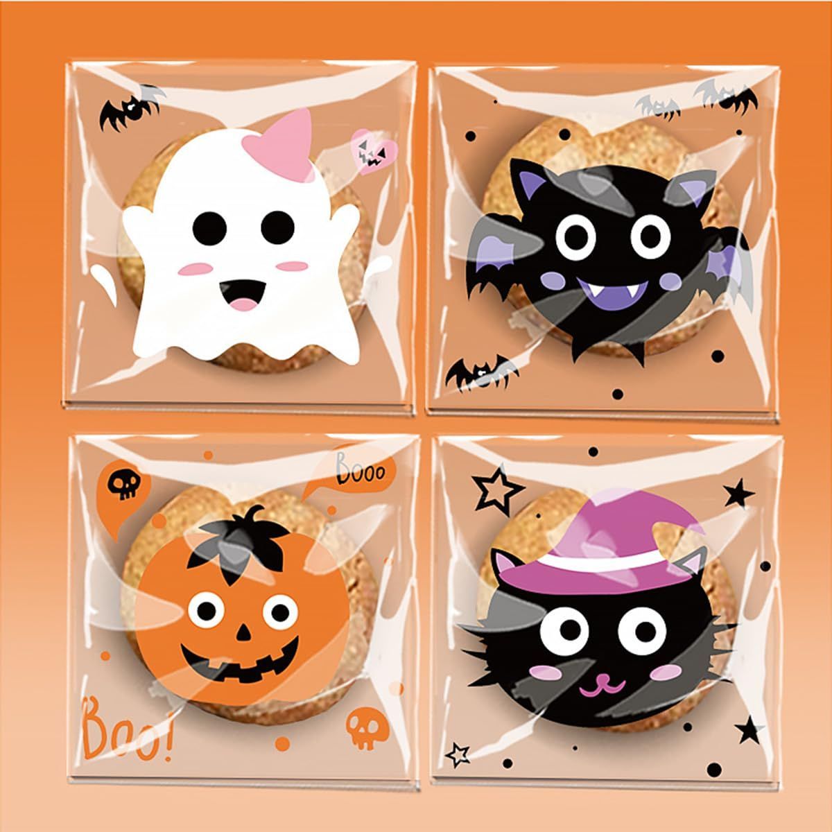 ハロウィン シール ステッカー カボチャ お菓子袋 販売期間 限定のお得