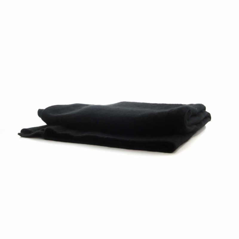 ミズイロインド mizuiro ind カシミヤ ストール マフラー 黒 ミズイロインド mizuiro ind カシミヤ ストール マフラー 黒