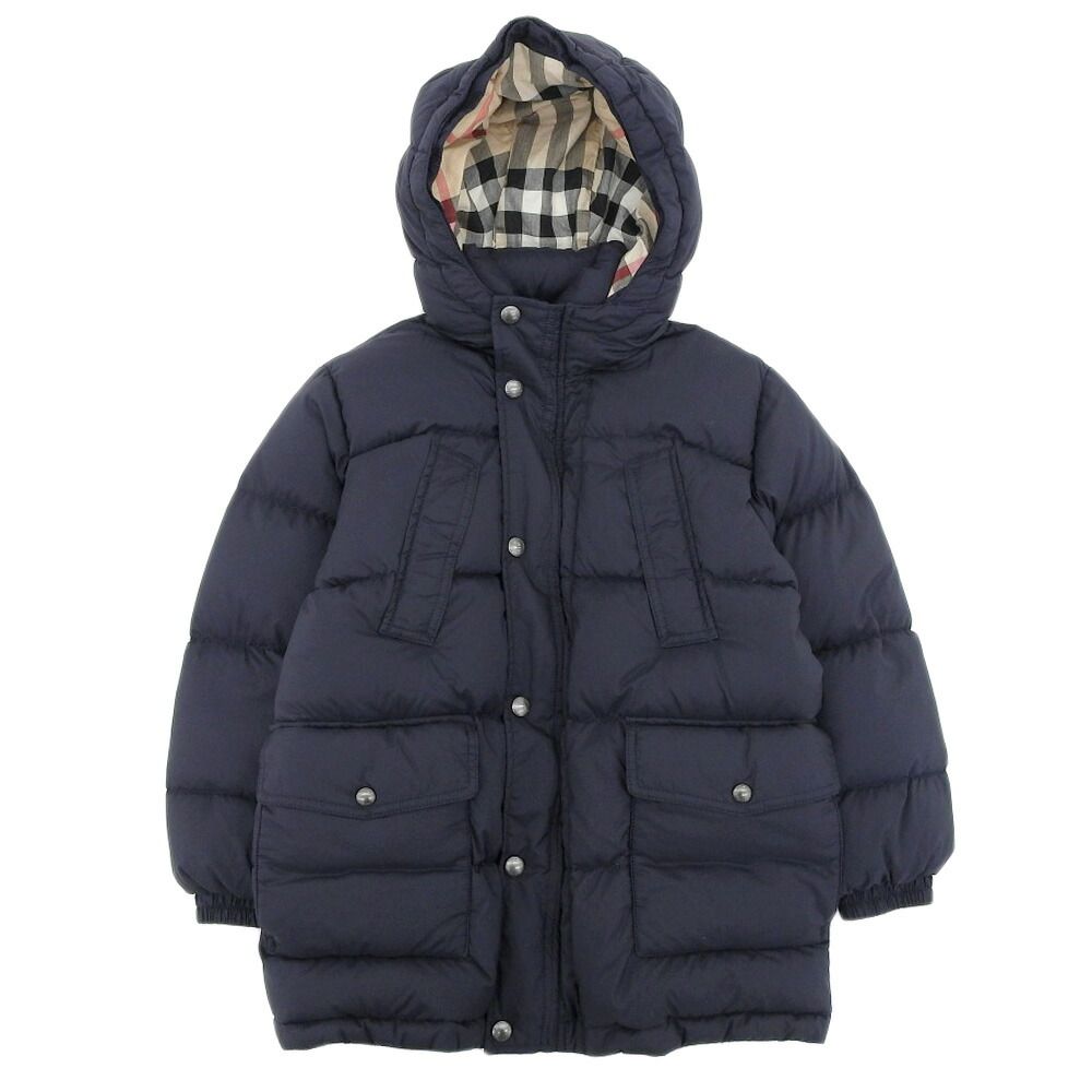 新品　未使用　タグ付き　バーバリー　140 美品 バーバリー 現行タグ チルドレン フード付き ダウンジャケット 8Y