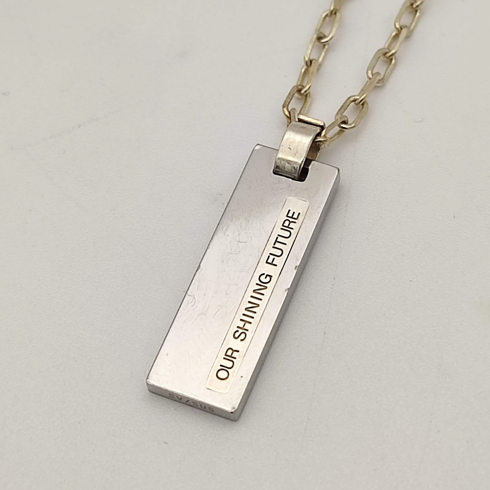 美品】THE KISS ザキッス プレートネックレス シルバー925/SUS - メルカリ