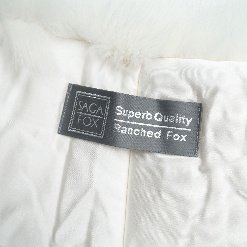 □美品□SAGA FOX サガ フォックス ストール シャドーフォックス