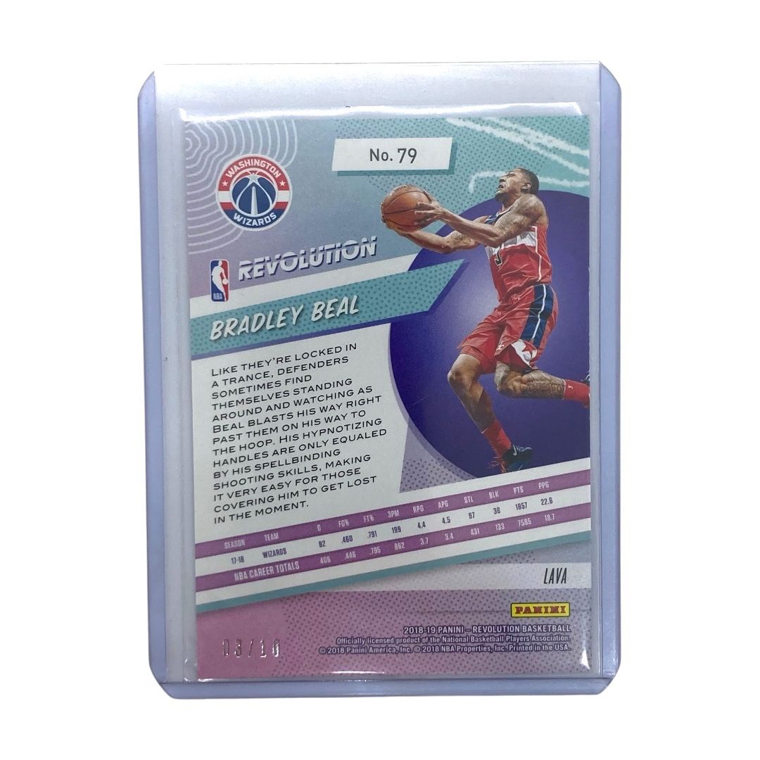 PANINI NBAカード REVOLUTION BRADLEY BEAL WIZARDS 03/10 #79 送料無料 中古 IT2 PANINI NBAカード REVOLUTION BRADLEY BEAL WIZARDS 03/10 #79