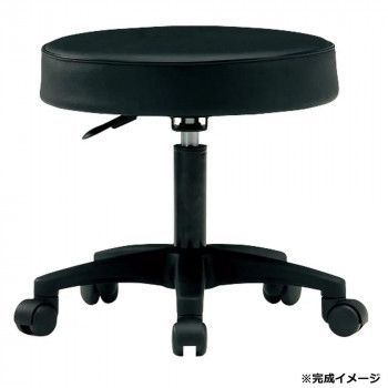 藤沢工業 TOKIO 作業用チェア FTY-20 ブラック