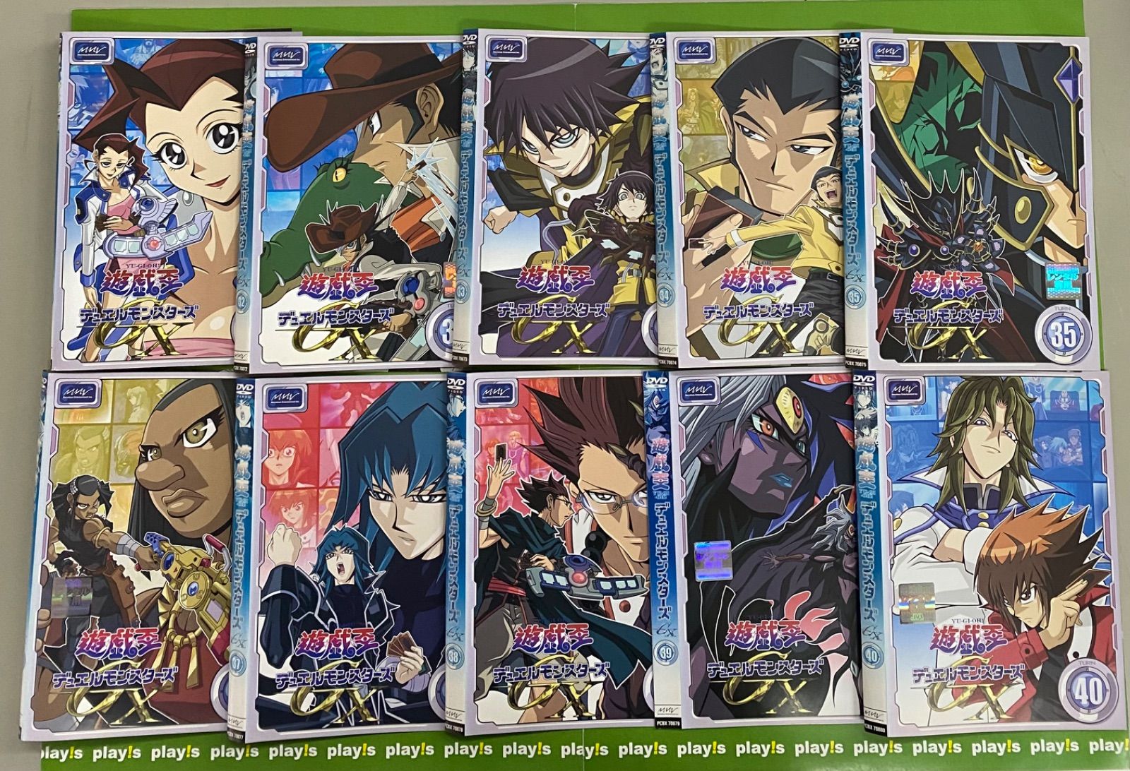 遊戯王デュエルモンスターズGX 全45巻セット レンタル落ち DVD