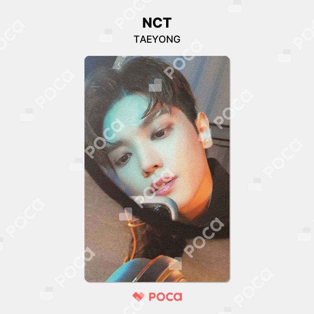 NCT テヨン トレカ PHOTO + GLOW-IN-THE-DARK STICKER SET MD