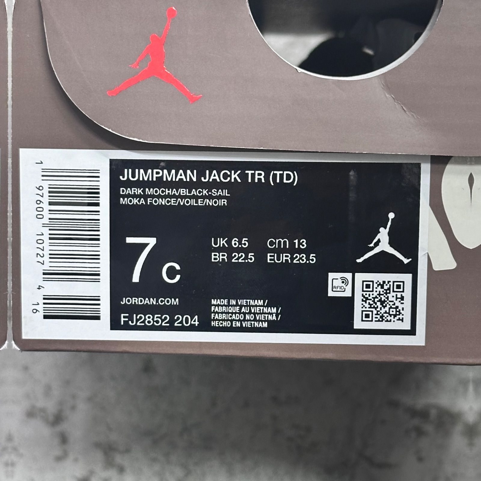 未使用品 NIKE Travis Scott TD Jordan Jumpman Jack TR CJ1 T-Rexx 