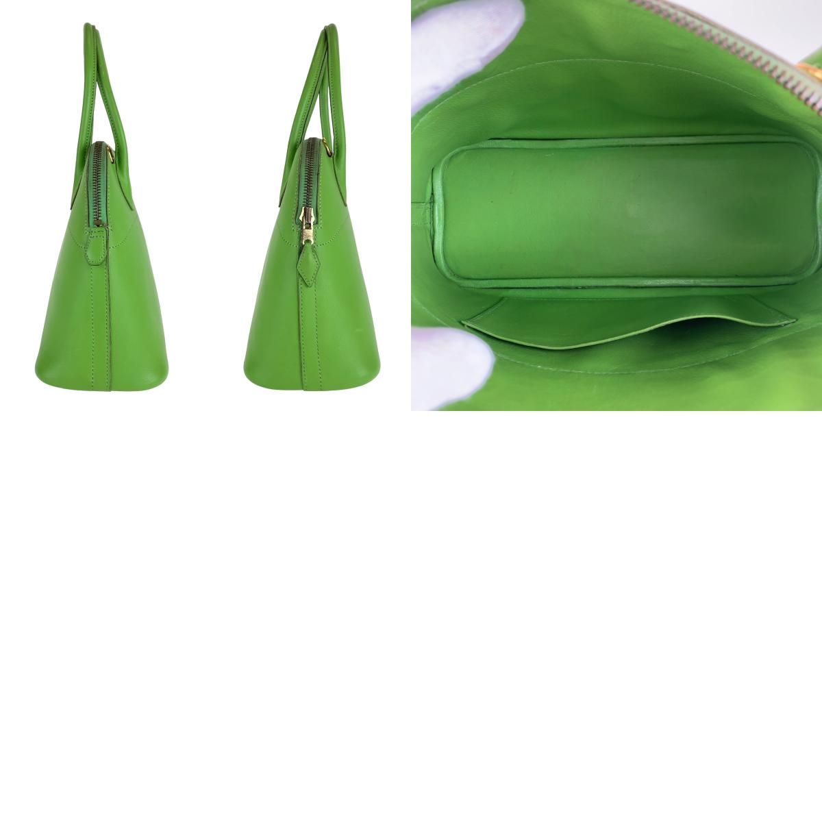 HERMES エルメス ボリード27 アップルグリーン 緑 ゴールド金具 ヴォー 