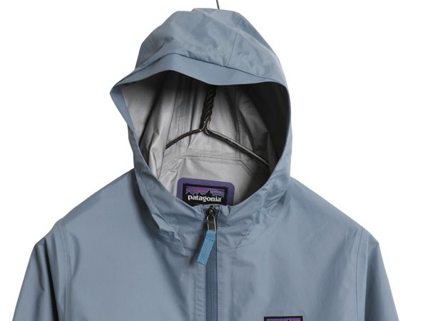 な ! パタゴニア トレントシェル 3 L レイン ジャケット キッズ M 23年製 マウンテンパーカー ナイロン パーカー ジャンパー ツートン 子供 防水
