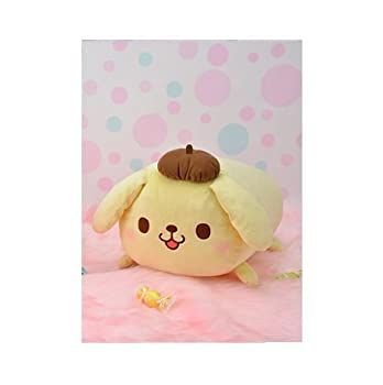 【中古】(非常に良い)ゆるかわ　サンリオキャラクターズ　ポムポムプリン　メガジャンボころろん　ぬいぐるみ