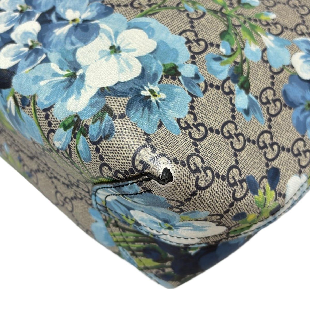 Gilles Pothier: Maître Fleuriste　送料無料 GUCCI(グッチ) トートバッグ GGブルームス 372613 ライトブルー