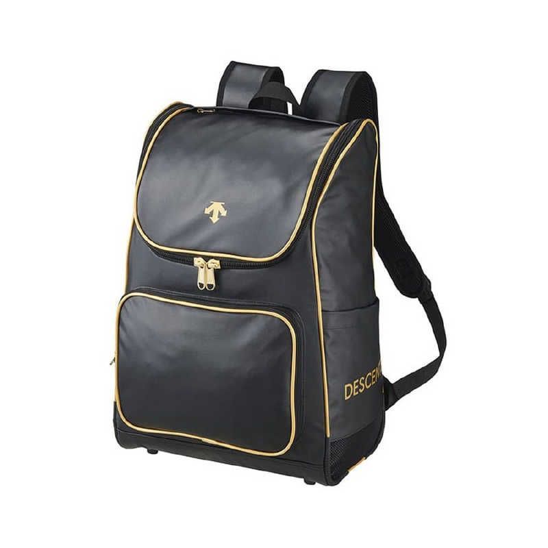 送料無料 ♥ 未開梱 デサント DESCENTE バックパック ブラック×ゴールド F DB4FBP00U_25SS