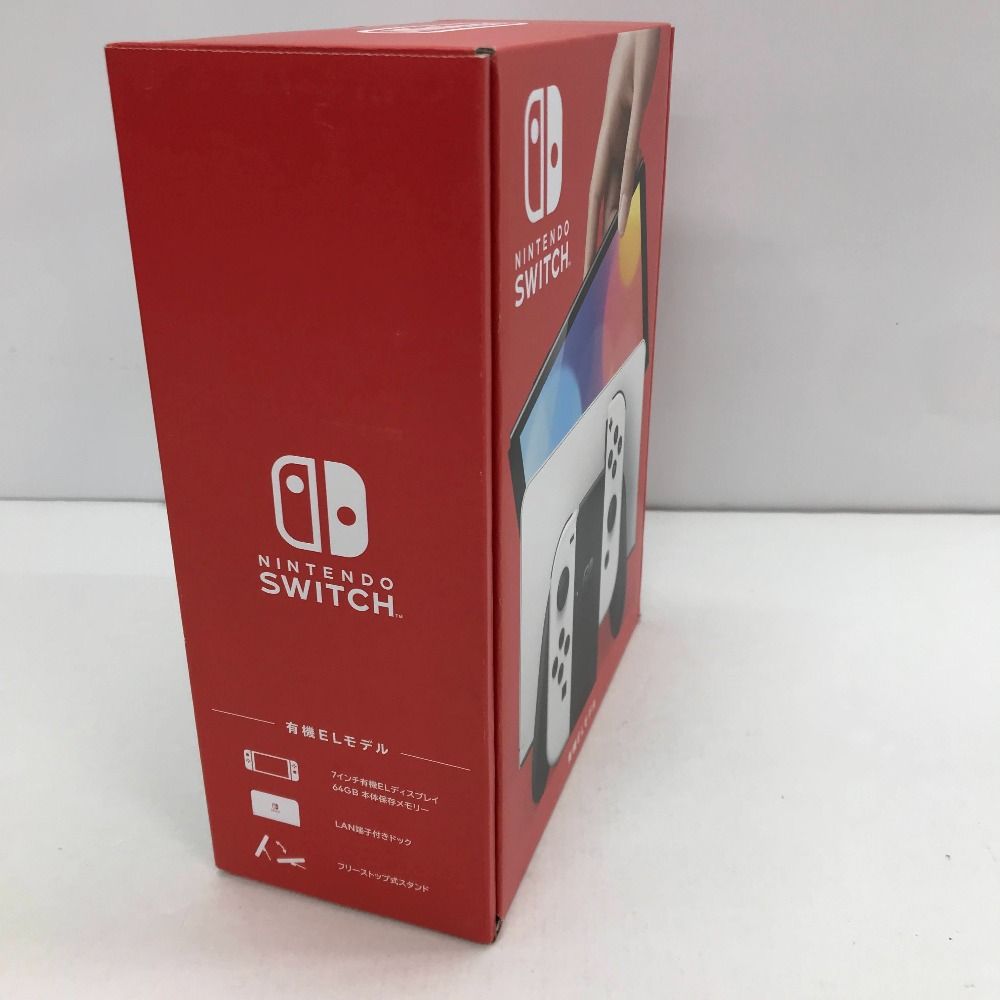 05w07755 【未使用 Nintendo Switch】ニンテンドースイッチ本体 有機ELモデル ホワイト ＊検品開封済み＊ ゲームハード  ◎未使用品◎ - メルカリ