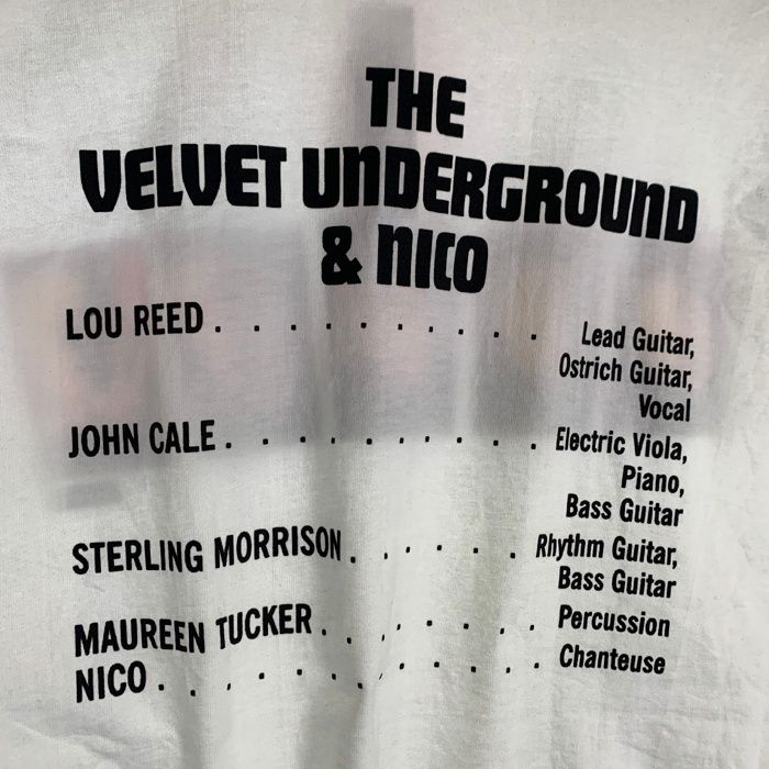 SUPREME シュプリーム 19AW The Velvet Underground & Nico Tee