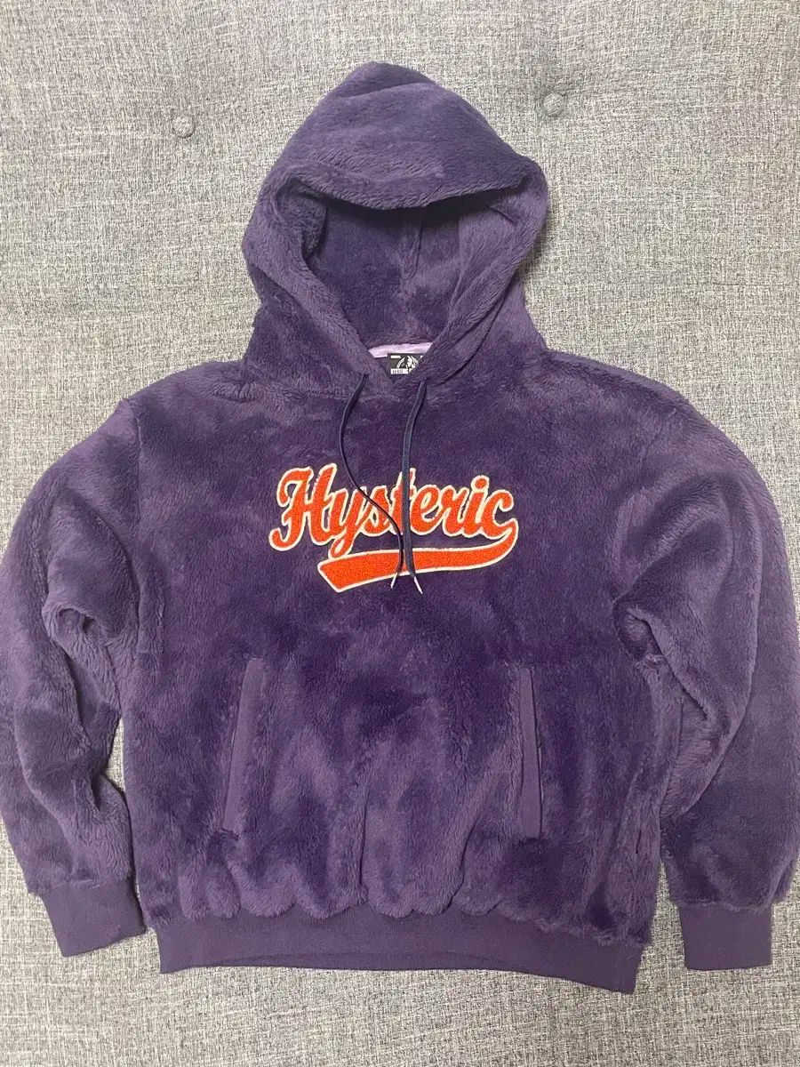 ヒステリックグラマー ボア フリース フーディー WHO