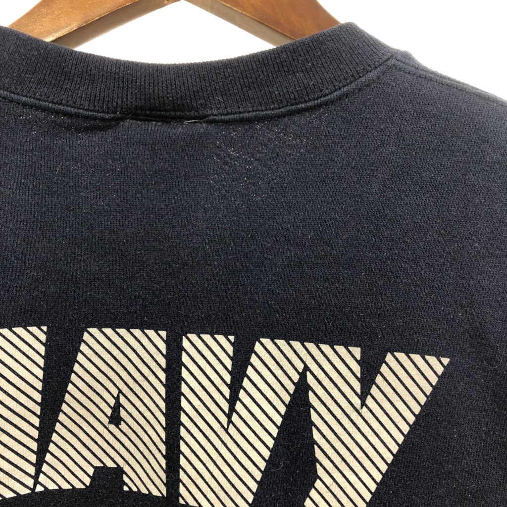 90s USNAVY SOFFE USA製 スウェット 長袖 90s USA製 米軍 SOFFE US Navy Hoodie Sweat ソフィー アメリカ