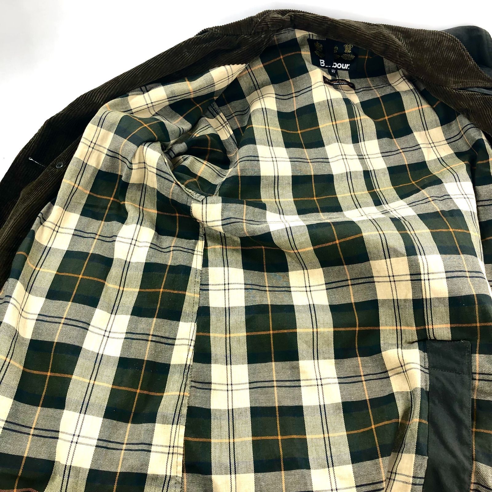 Barbour チェック柄 トレンチコート Marie ハウンドトゥース チェック シングル トレンチ コート