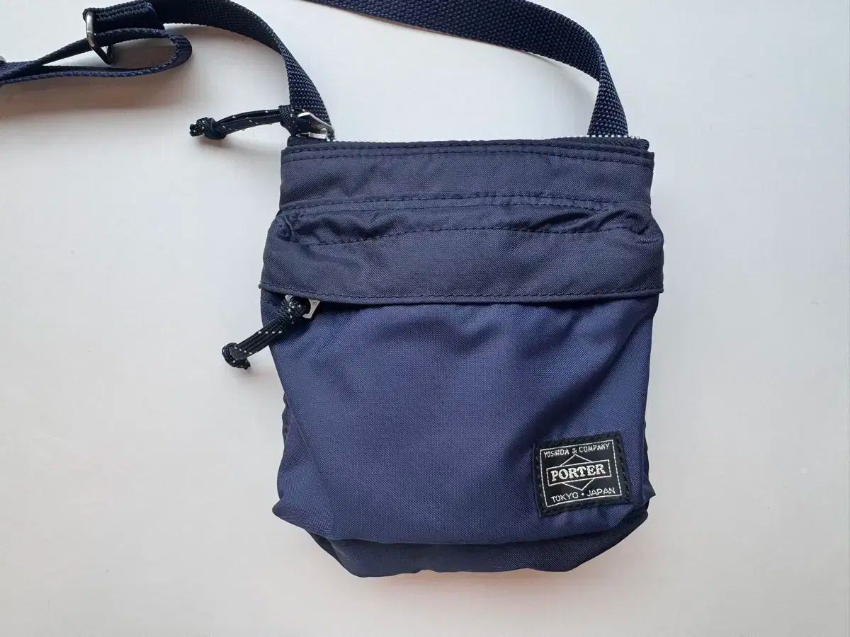 極美品 ポーター ショルダーバッグ アクセサリーポーチ ネイビー タンカー 紺色 PORTER ポーチ ネイビー 極美品 ポーター ショルダーバッグ