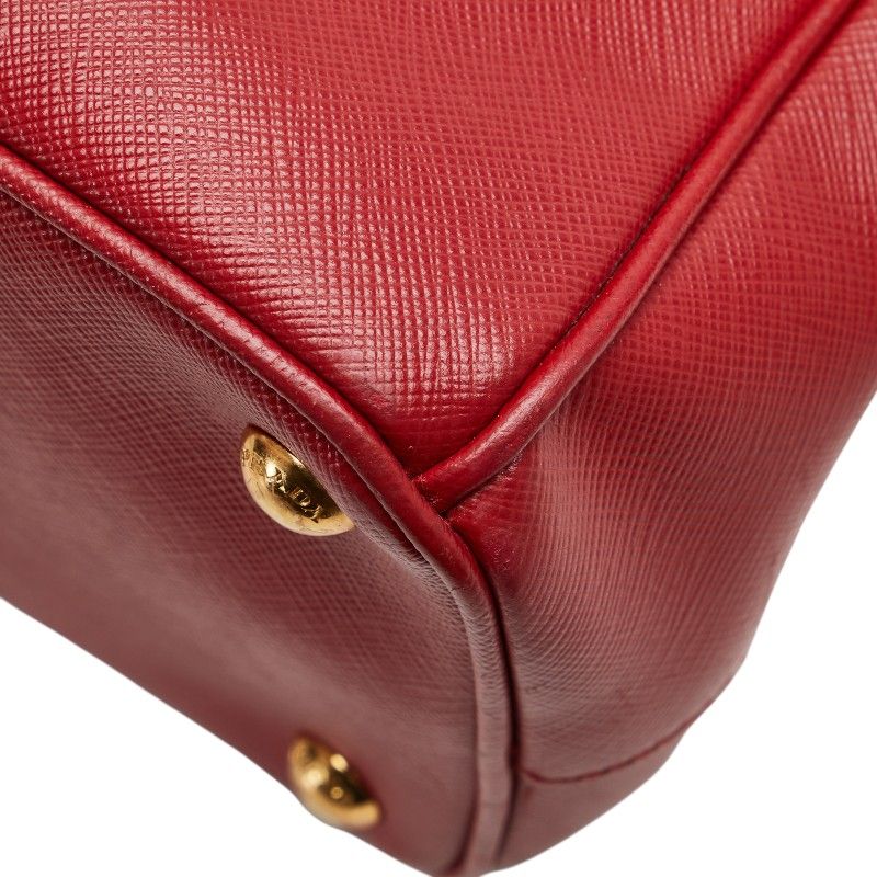 プラダ ガレリア 三角ロゴプレート ハンドバッグ ショルダーバッグ  