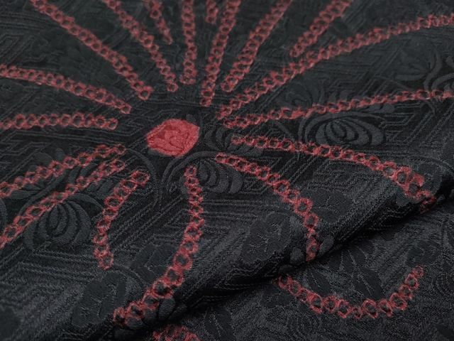 平和屋着物＃羽織　総絞り　乱菊　黒地　正絹　逸品　CABF1313in 平和屋着物＃羽織 総絞り 乱菊 黒地 正絹 逸品 CABF1313in