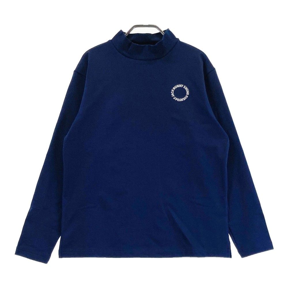 Jack Bunny ハイネックシャツ ネイビー 4サイズ サイズ：4 JACK BUNNY ジャックバニー ハイネック長袖Tシャツ