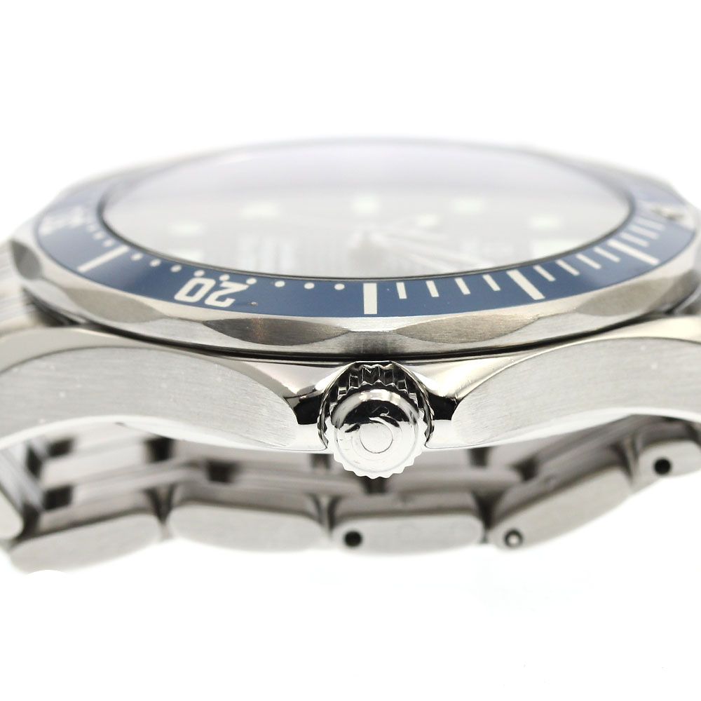 『1年保証』 オメガ OMEGA 2541.80 シーマスター300 デイト クォーツ メンズ_ 300M