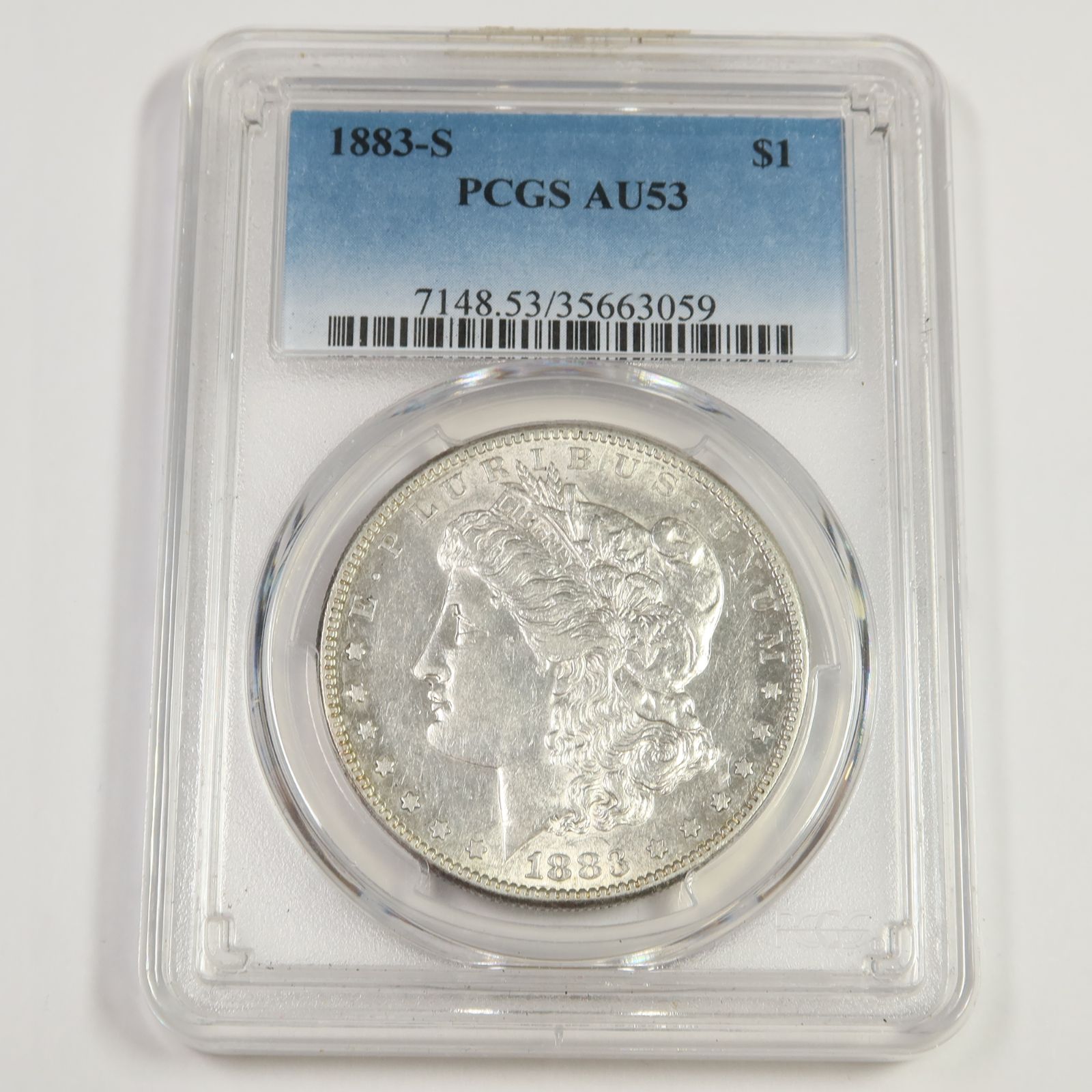 1883 S PCGS AU53 - Silver Morgan Dollar - $1 Coin
