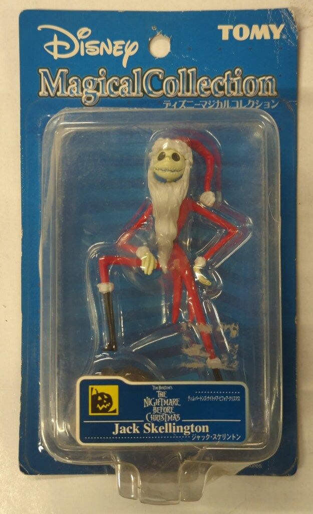 旧パケ　ディズニー　マジカルコレクション 【ジャック】サンタフィギュア TOMY ディズニーマジカルコレクション 113 ナイトメア・ビフォア